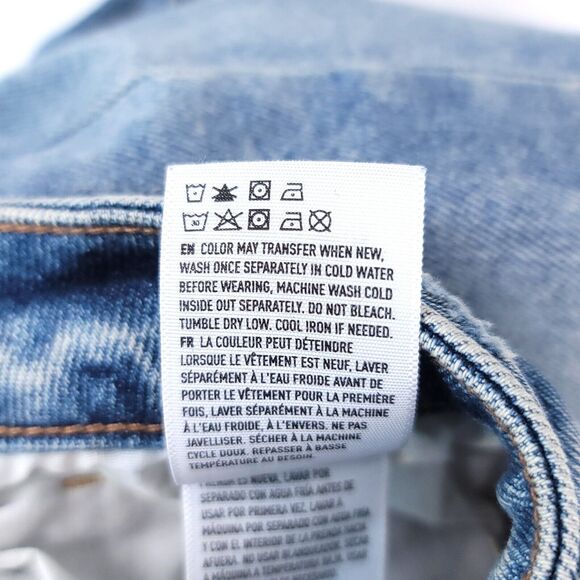 American Eagle Jeans Womens 00 Mom Stretch Distressed Light Mid Skinny Denim - Picture 8 of 9